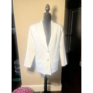 Old money vintage  Blazer Jacket Size 8 Classic Career Business‎ Office Layering